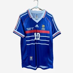1998 France World Cup Zidane Jersey
